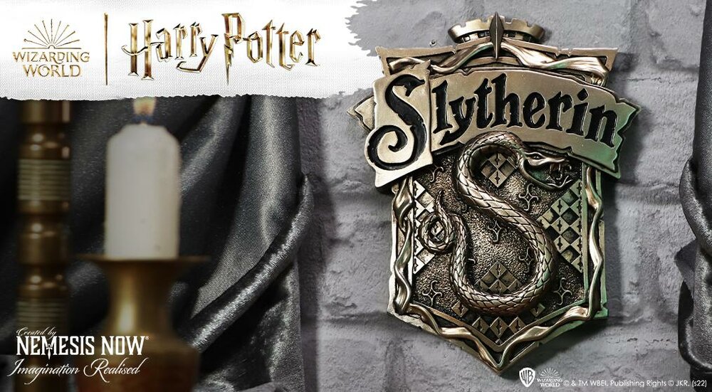 HARRY POTTER - Slytherin - Wall Plaque 19.8cm