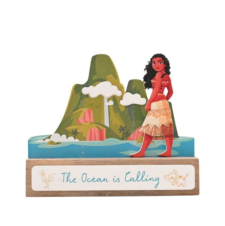 DISNEY PRINCESS - Moana - Mini Castle Plaque