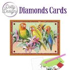 Diamond Painting DDDC1082 Dotty Designs Diamond Cards - Tropical Birds