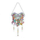 Hanger Diamond Painting  Olifant 1  hoogte 17 cm