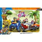 On the Road with the Paw Patrol  -   Puzzel 15 Stukjes