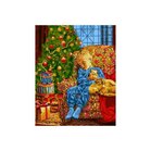 Wizardi Paint by Numbers kit.Christmas Night  40x50 cm L021