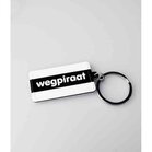 Black &amp; White keyring - Wegpiraat