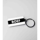Black &amp; White keyring - Boef