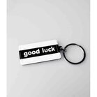 Black &amp; White keyring - Good luck