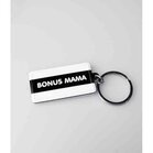 Sleutelhanger Bonus Mama 13,5 Cm Zwart/wit