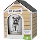Mok &ndash; Yorkshire Terrier &ndash;  Hond &ndash; Keramiek &ndash;  Cadeau - Kado