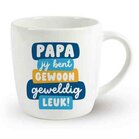 Papa Je bent gewoon geweldig Leuke Mug Cadeautip Vaderdag