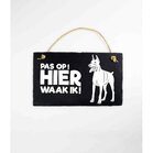 Leisteen Dieren - Dobermann Pinscher / Spreuktegel