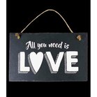 Stone Slogans All You need is love / Spreuktegel