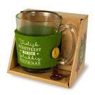 Theeglas - Vrolijk kerstfeest / gelukkig nieuwjaar