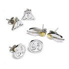 HARRY POTTER - Snitch / Deathly Hallows / 9 3/4 - Set of Studs