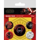 Star Wars: The Rise of Skywalker - Pack 5 Badges - Sith