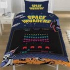 Space Invaders Coin Op - Dekbedovertrek - Eenpersoons - 135 x 200 cm - Multi