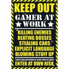 GAMERS - Poster 61X91 - Gaming Keep Out