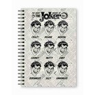 DC COMICS - Joker Faces - A5 Spiral Notebook