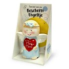 Miko Engeltje /Beertje Keramiek Beeldje Mooi Mens
