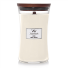 Woodwick Linen Large Candle