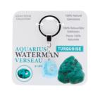 Gemstone -Turquoise - Sleutelhanger - Sterrenbeeld - Waterman