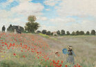 Claude Monet - Poppy Field, 1873 - Puzzel 1000 Stukjes