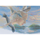 Aine Mother Nature - Sky borduren