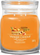 Yankee Candle - Farm Fresh Peach Signature Medium Jar