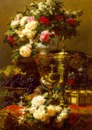  Jean-Baptiste Robie: Flowers and Fruits  Puzzel 1000 Stukjes