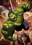 MARVEL ALL NEW - Magnetic Metal Poster 45x32 - Hulk (M)
