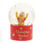 DISNEY - Winnie The Pooh - Xmas - Snow Globe 80mm