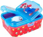 Lunchbox Super Mario 18,5 X 15 Cm Polypropyleen Blauw/rood