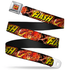 FLASH - Belt (XL) - 81/132 - 3,8 Cm - Red/Text