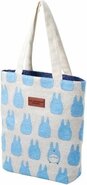Marushin My Neighbor Totoro Tote Bag Totoro Silhouette Blue Bags