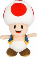 Nintendo Together + Super Mario Bros &ndash; Toad Official Licensed knuffel &ndash; 20 cm