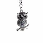 Sparkling Keyring met Austrian Crystals - Uil