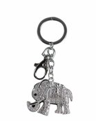 Sparkling Keyring met Austrian Crystals - Olifant