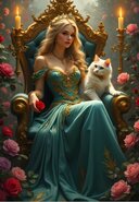 The Queen of Roses Puzzel 1000 Stukjes