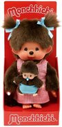 Monchhichi Maman &amp; Baby Plush - 20 cm - Bandai