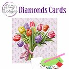 Diamond Painting Dotty Design Diamonds Cards | Tulip Dreams 1