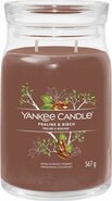 Yankee Candle - Praline &amp; Birch Large Jar Geurkaars - 90 branduren - twee lonten