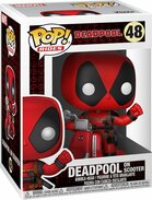 Funko Pop! Deadpool On Scooter - Verzamelfiguur voor Marvel fans - #48