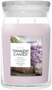 Yankee Candle - Dried Lavender &amp; Oak Large Jar - tot 80 branduren