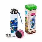 MINECRAFT - Axolotl - Hot &amp; Cold Digital Thermometer Bottle -450ml MINECRAFT - Axolotl - Hot &amp; Cold Digital Thermometer Bottle -450ml