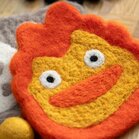 HOWL'S MOVING CASTLE - Calcifer - Handmade Coasters 11x10x0.8cm HOWL'S MOVING CASTLE - Calcifer - Handmade Coasters 11x10x0.8cm