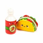 KAWAII - Taco &amp; Sauce - Salt and Pepper Shakers Set KAWAII - Taco &amp; Sauce - Salt and Pepper Shakers Set