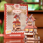 MINI BOOK NOOK KIT - DIY- Mill Bakery - With Magnets MINI BOOK NOOK KIT - DIY- Mill Bakery - With Magnets