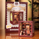 MINI BOOK NOOK KIT - DIY- Gentlemans Lounge - With Magnets MINI BOOK NOOK KIT - DIY- Gentlemans Lounge - With Magnets
