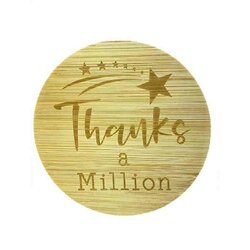 Bamboe deksel - Light up - Thanks a Million