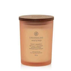Chesapeake Bay Candle  Love &amp; Passion &ndash; Grapefruit Mango Medium Candle
