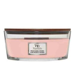 WoodWick Pressed Blooms &amp; Patchouli Ellipse Candle