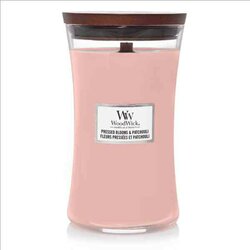 WoodWick Pressed Blooms &amp; Patchouli Large Candle